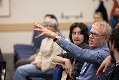 Mike Wolfe asking a question